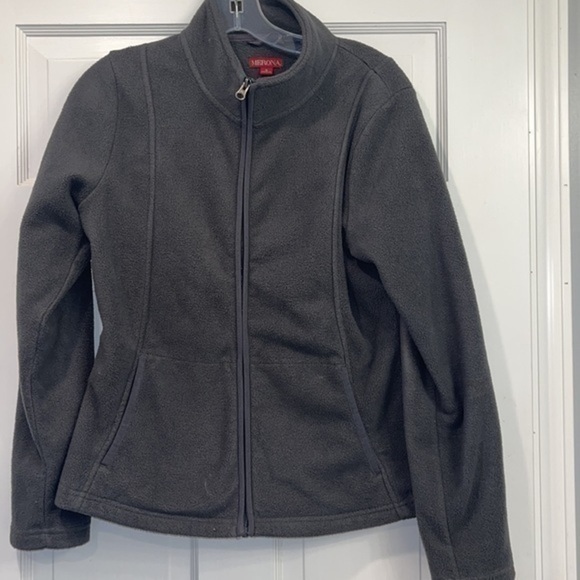 Merona fleece zip up jacket with pockets . Size small - Picture 1 of 2